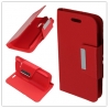 FUNDA FLIP COVER PARA SAMSUNG S7580 GALAXY TREND PLUS TIPO LIBRO ROJA